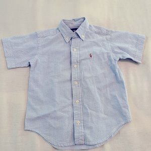 Ralph Lauren Seersucker Shirt size 4